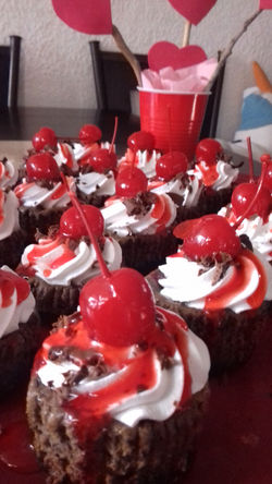 mini chessecake selva negra