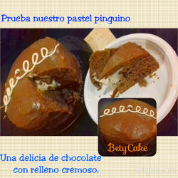 pastel gansito