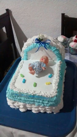 Pastel baby shower