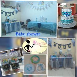 mesa de postres baby shower