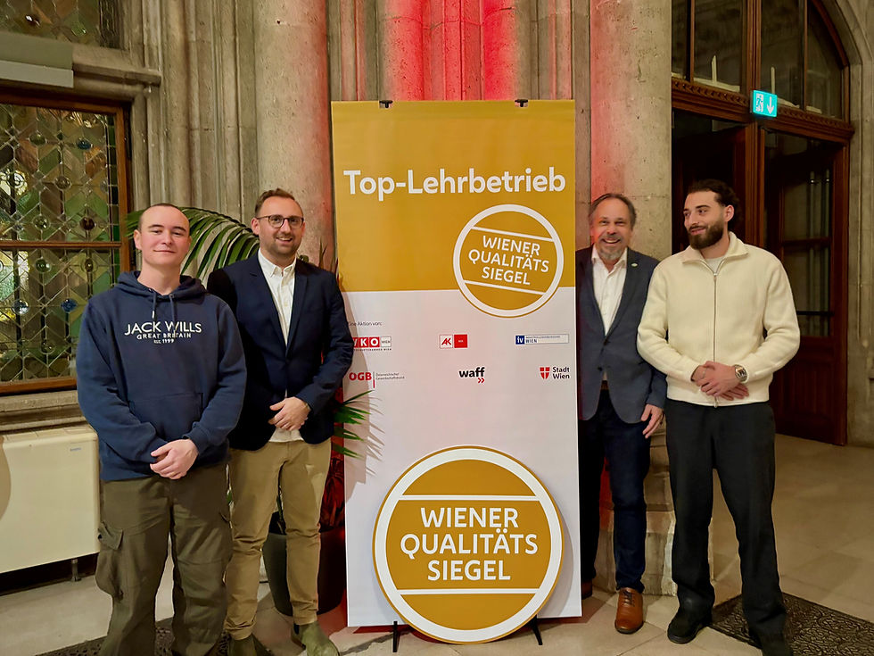 Auszeichnung Top Lehrbetrieb