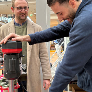 Techniker:innen von Morgen Event im Donauzentrum Pirker Kühlung Lehrbetrieb