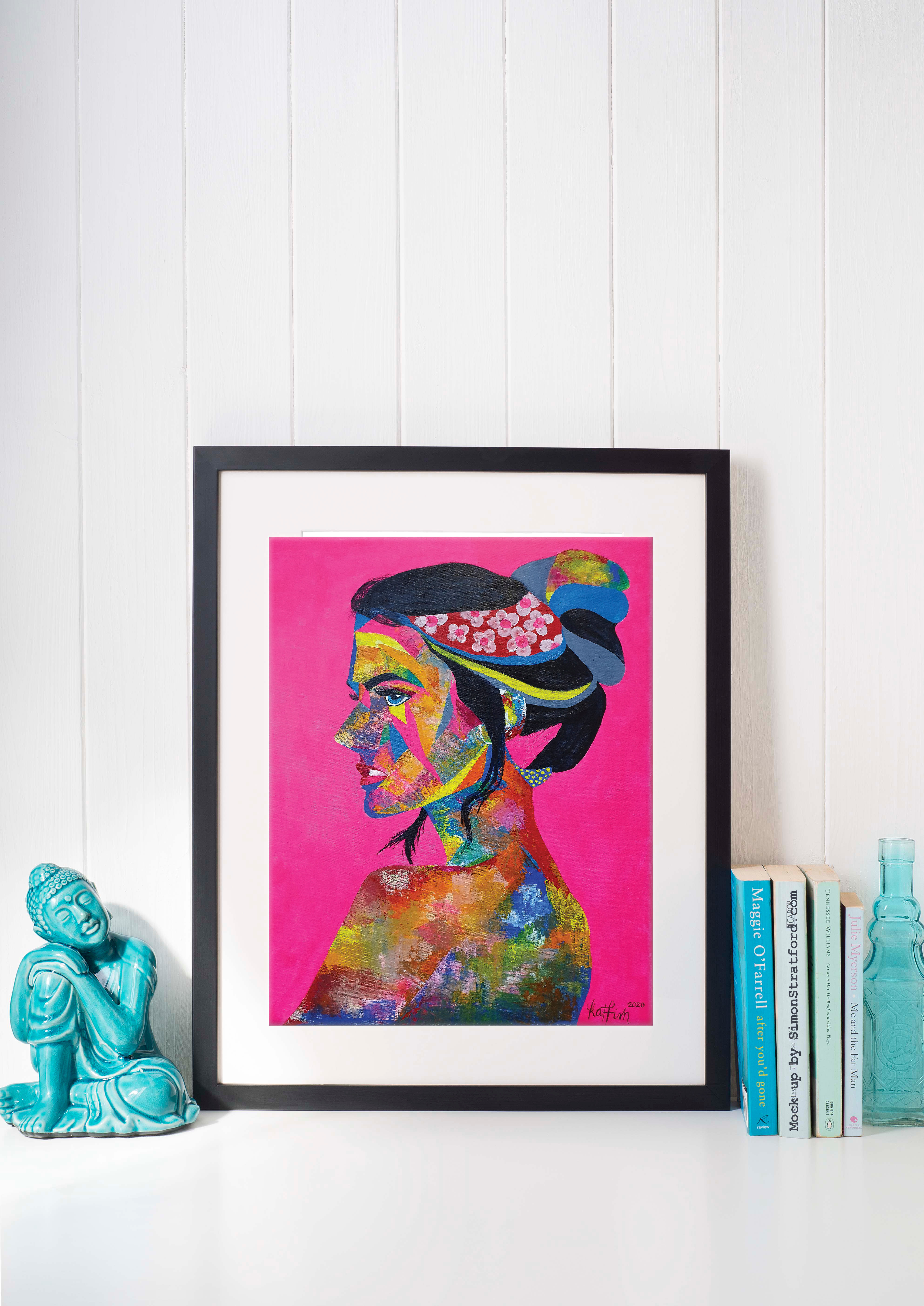 Free Spirited Katfish Original Painting Available on Digital #004