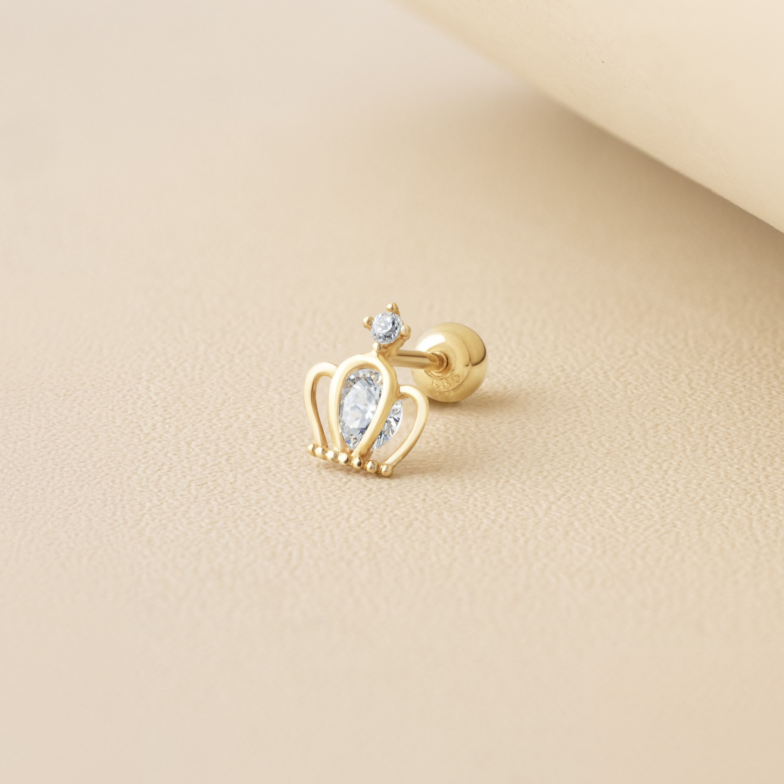 14K (58.5%) SOLID GOLD STEPHANIE PIERCING