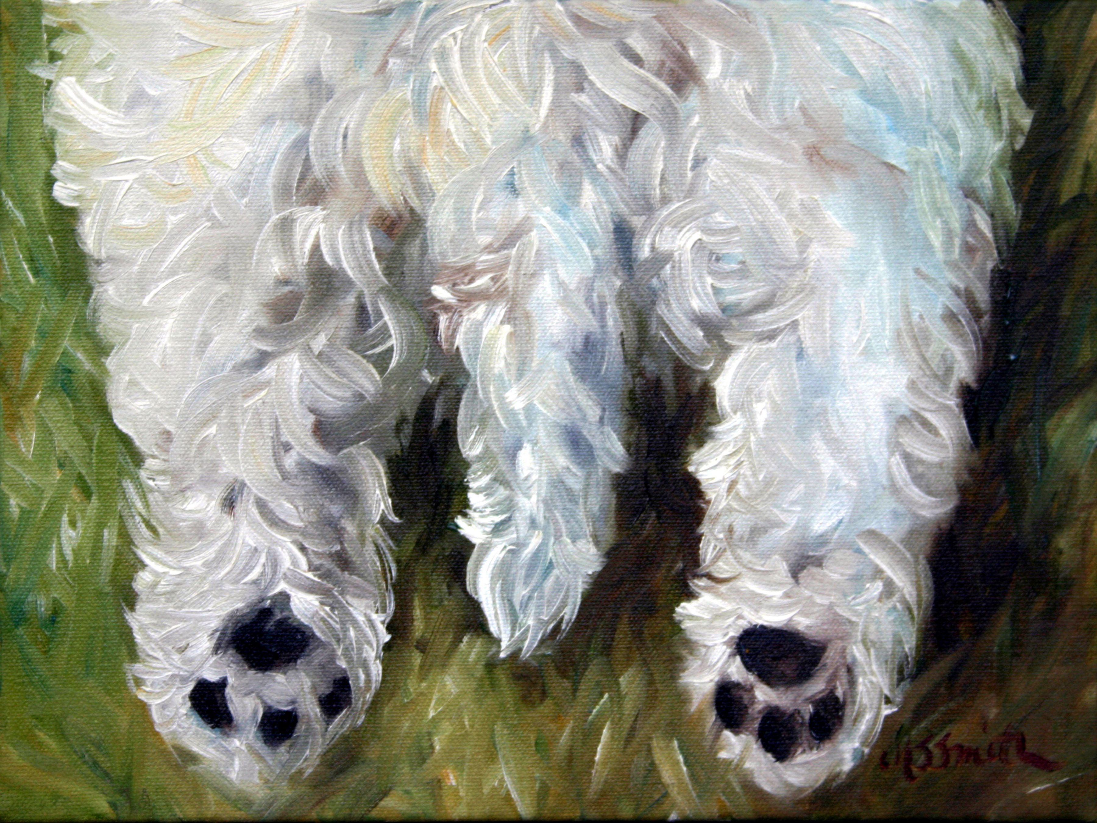 PRINT Westie West Highland Terrier Dog