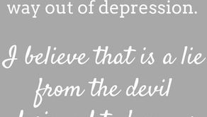 Depression- roles of prayer, medication, therapy, etc.