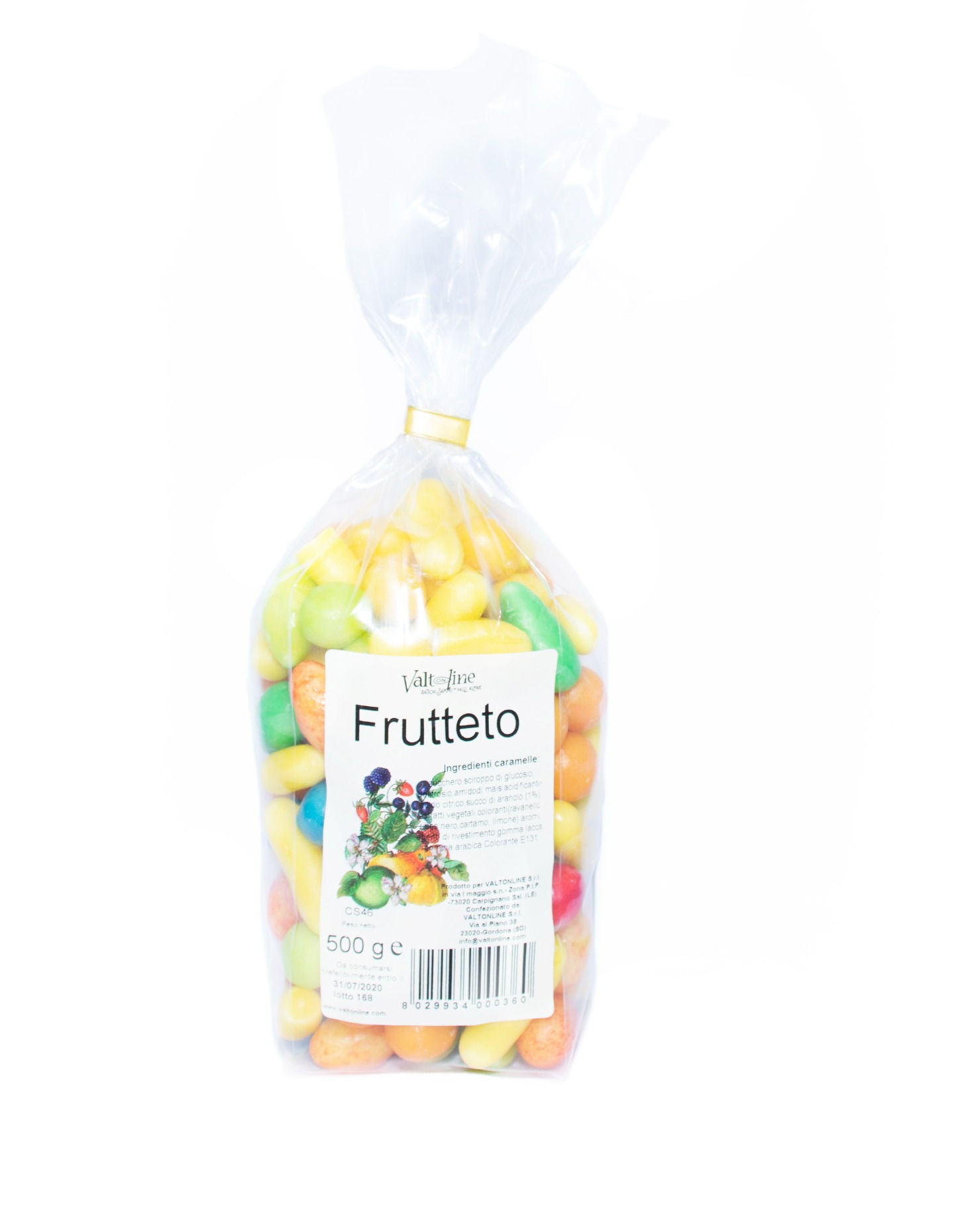 Caramelle Frutteto gr 500