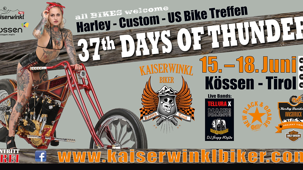 37th DAYS OF THUNDER Kössen Tirol
