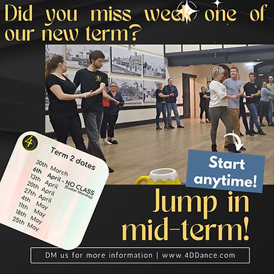 4D Dance class term dates