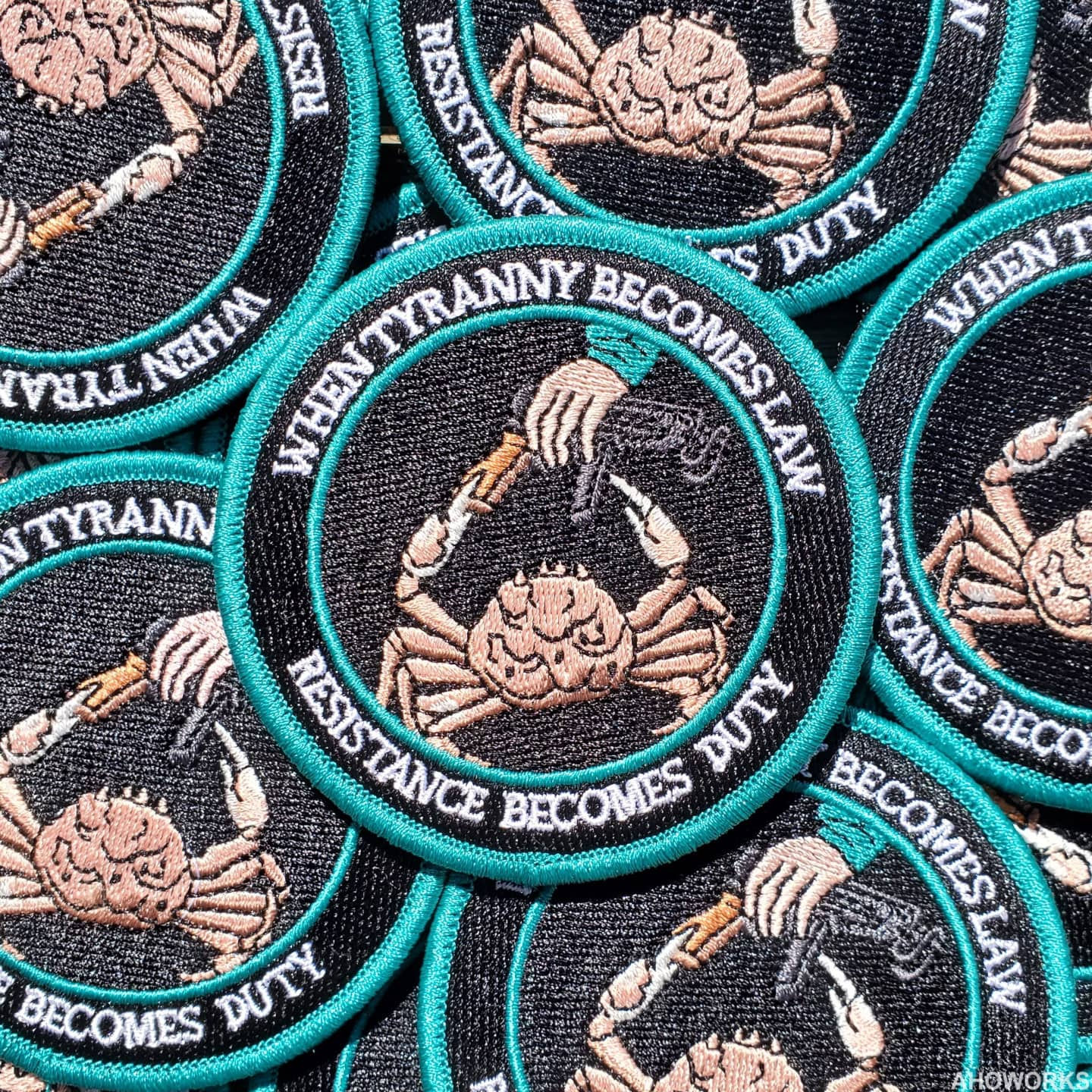 Resistance Becomes Duty Patch