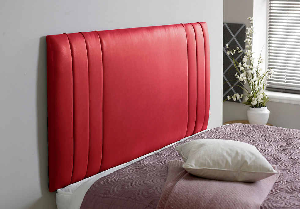 Thumbnail: Berlin Faux leather Headboard 26 inches high