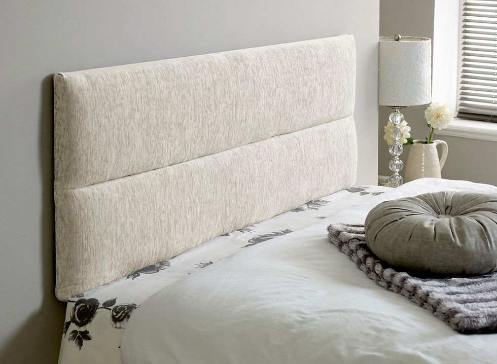 Thumbnail: Elton chenille 20 inches high headboard