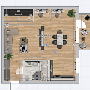 Professional 2D Floor Plan Layout