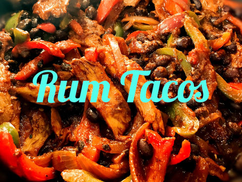 Rum Black Bean & Oumph! Tacos