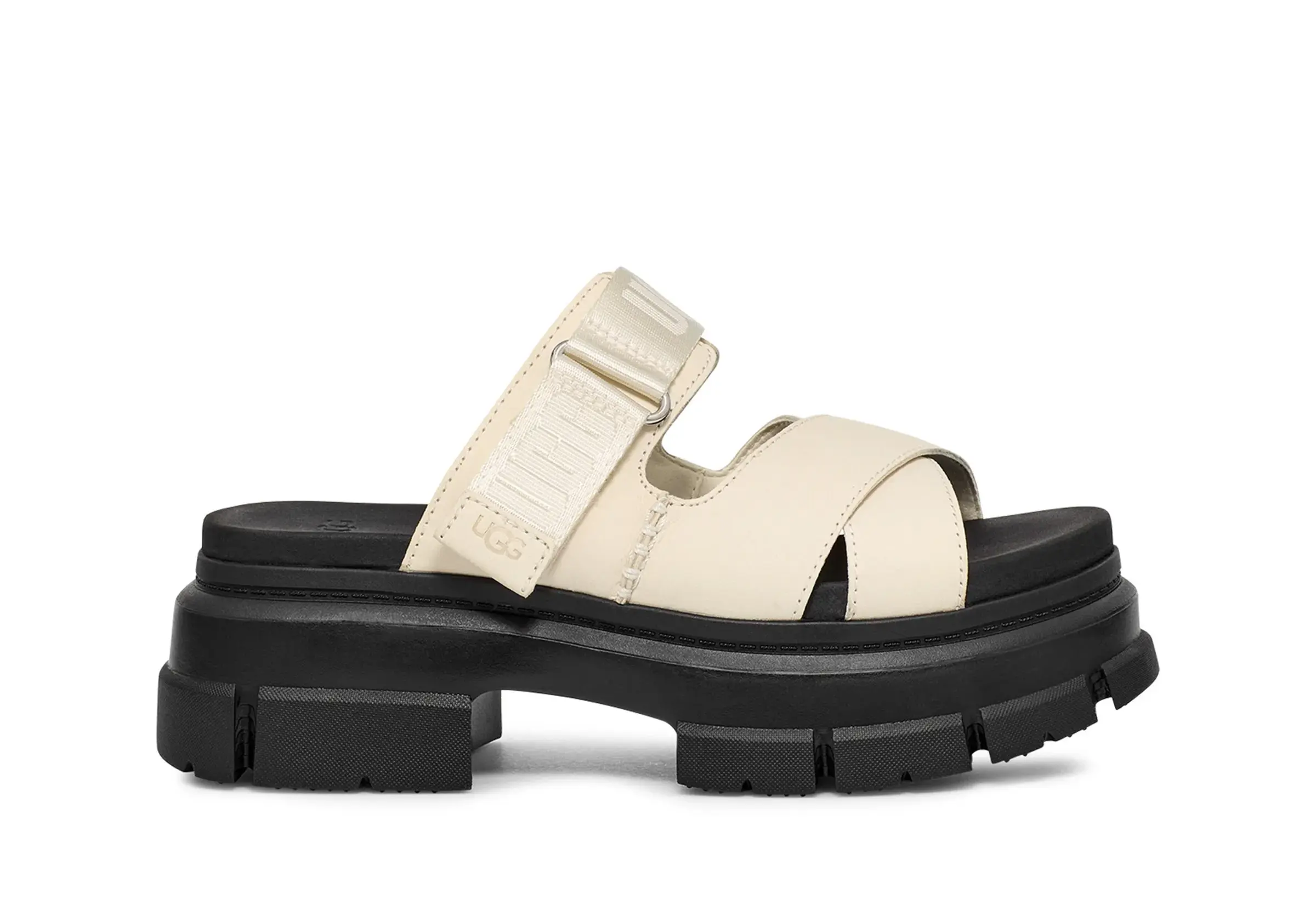 UGG ASHTON SLIDE STONE- כפכפי אגג אשטון סלייד