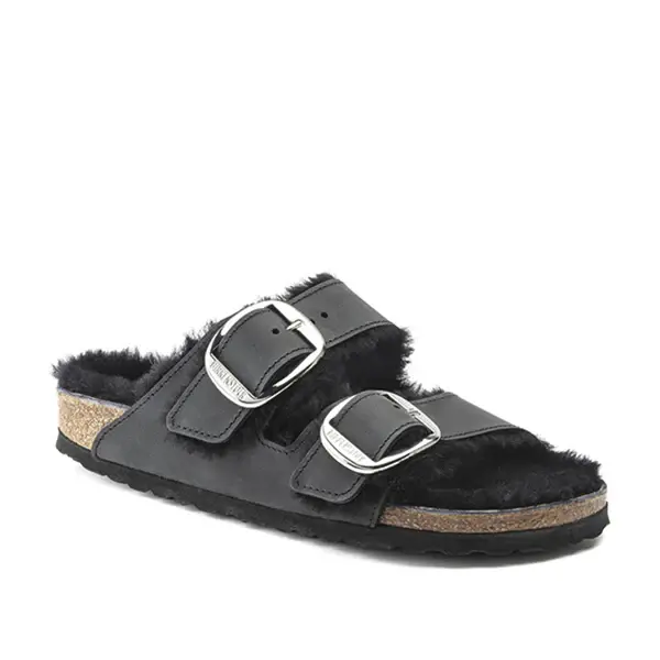 ARIZONA BIG BUCKLE SHEARLING BLACK