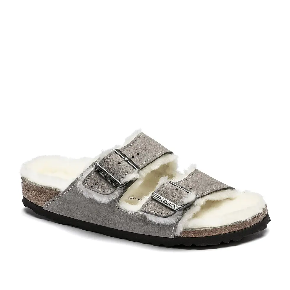BIRKENSTOCK ARIZONA FUR STONE COIN
