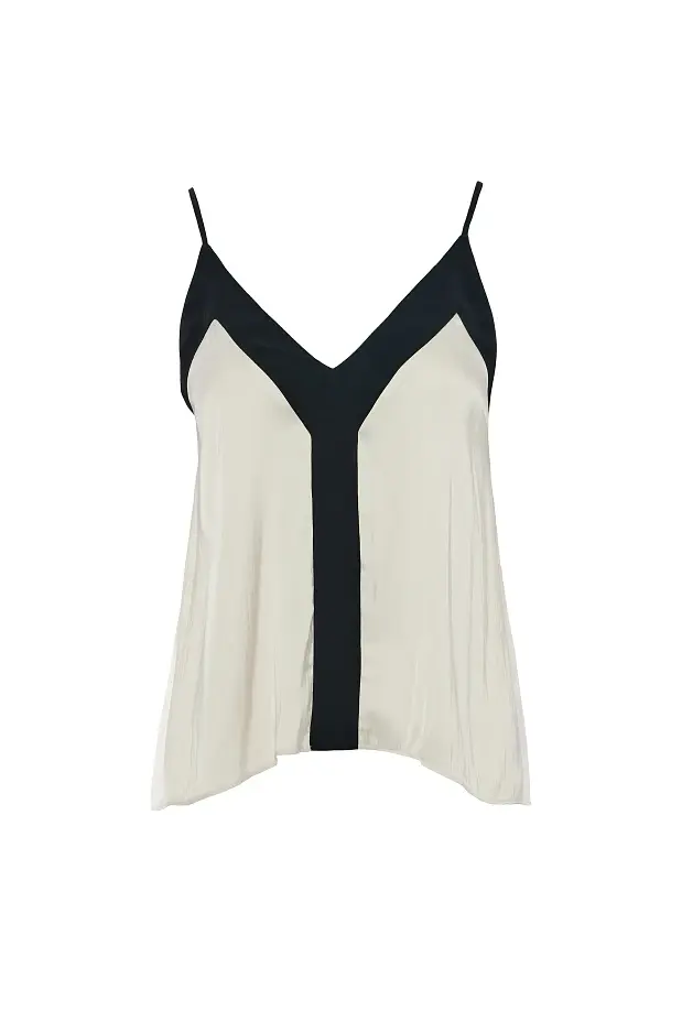 Top with double fabric