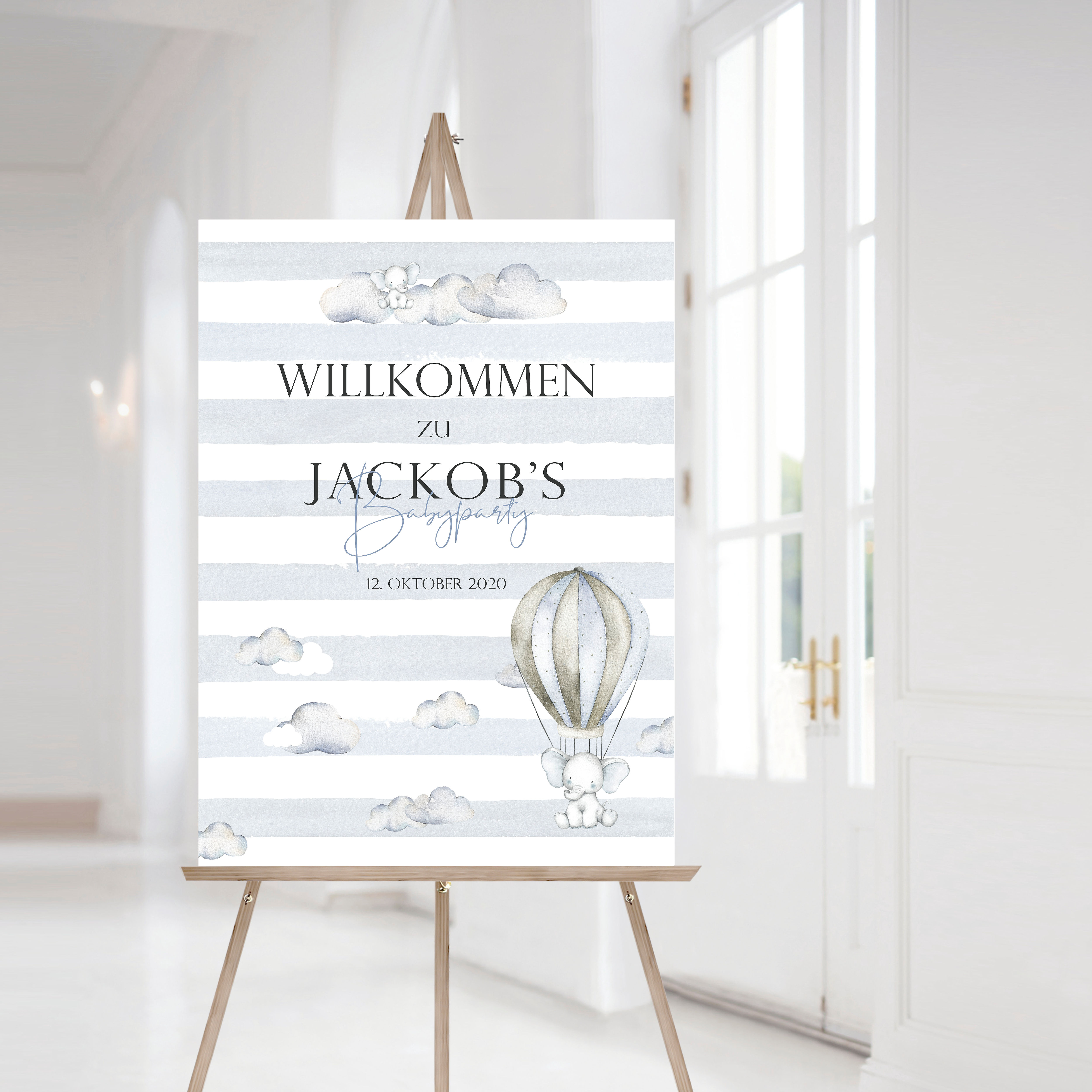 Signe de bienvenue de baptême, signe de bienvenue, bienvenue au baptême