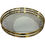 Thumbnail: Round Italian Gold Mirrored Tray Large