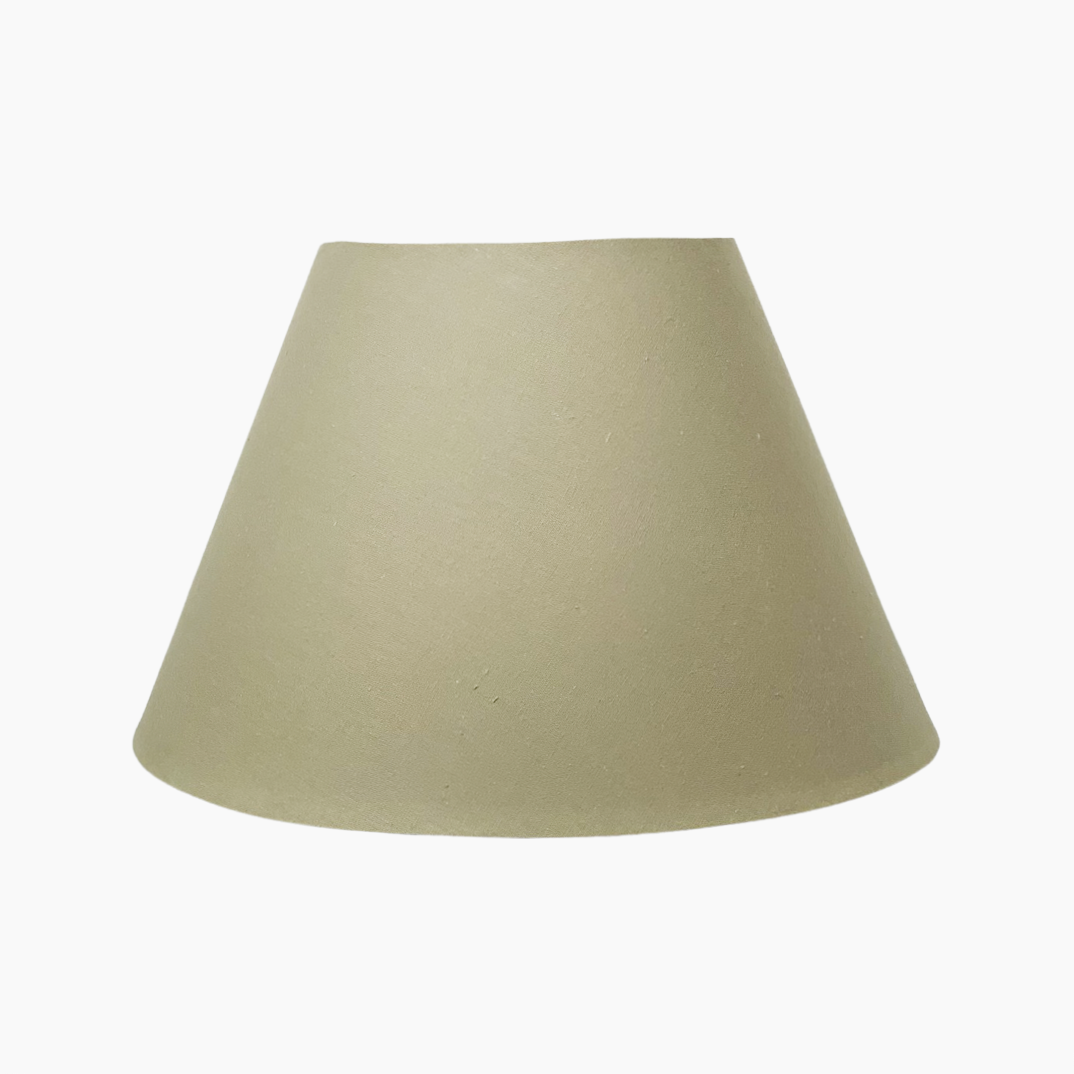 Beige/Grey Cone Lamp Shade