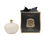 Thumbnail: Arome Round Art Deco Soy Candle White & Gold - Gardenia