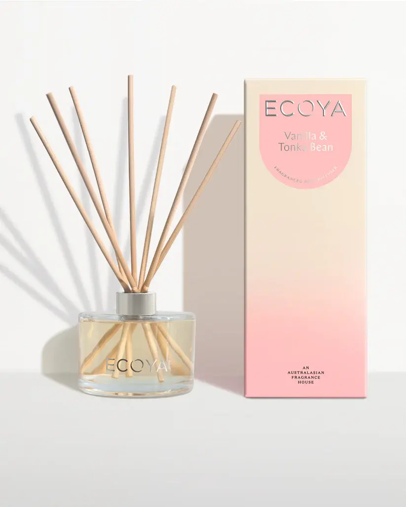Ecoya Vanilla & Tonka Bean Reed Diffuser 200ml