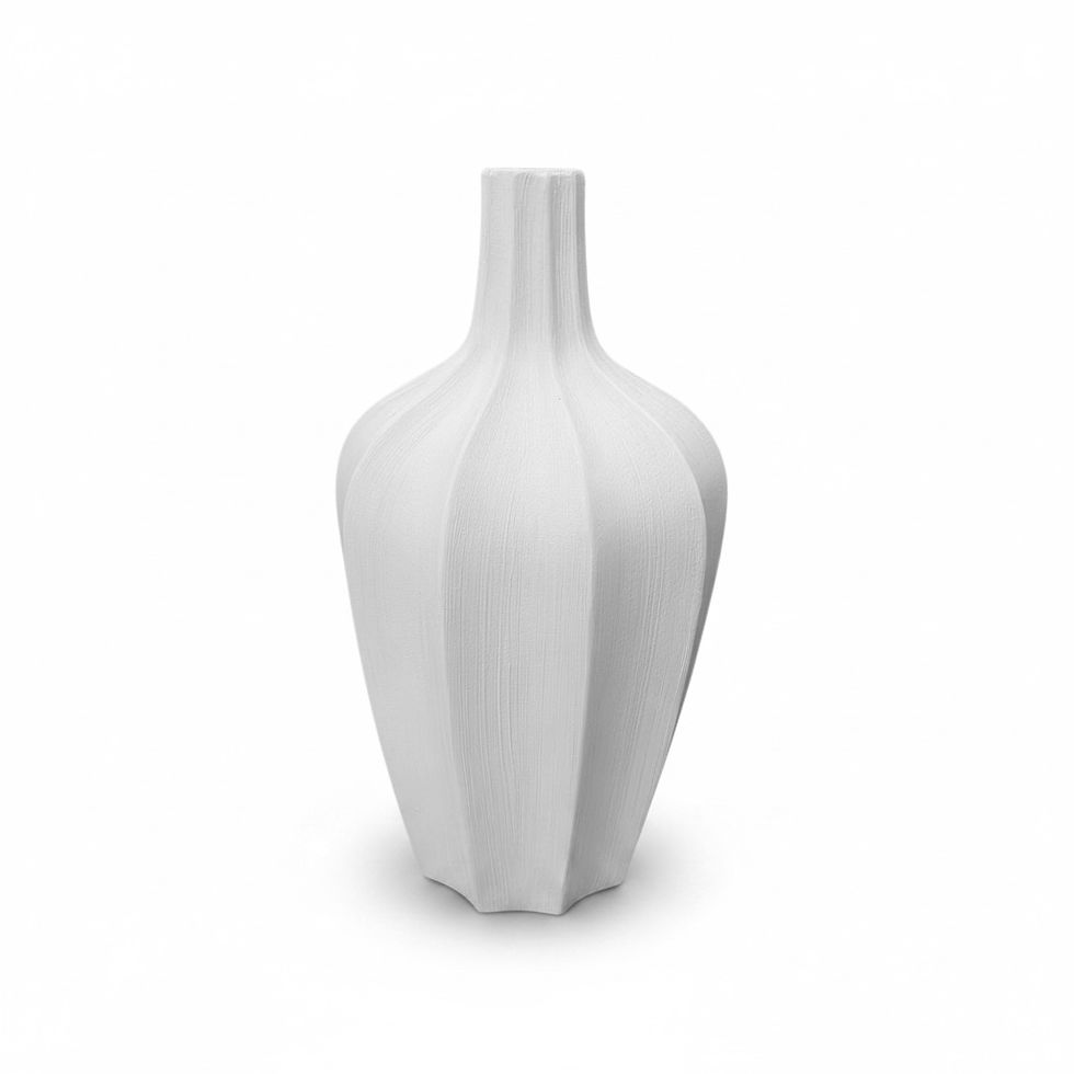 Thumbnail: Small Charlie White Floor Pot