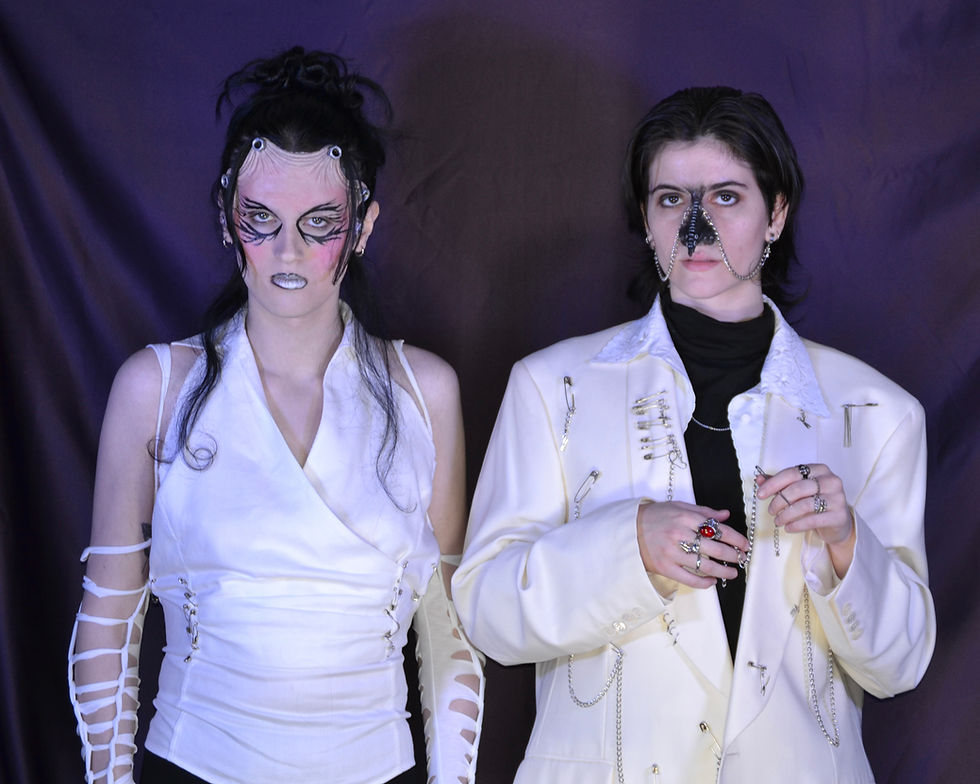 The Monster and Dr. Frankenstein