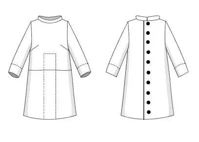 Thumbnail: Sew Different - Cassatt Dress