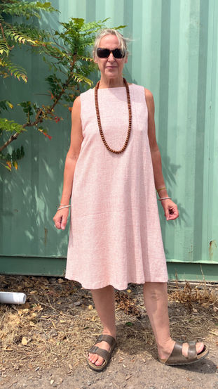 The Trapeze Dress in Women's Weave