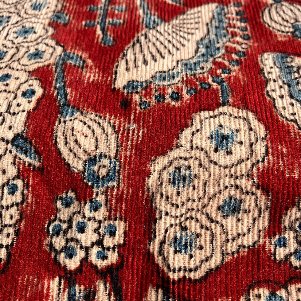 Thumbnail: CCT925-1-2 Indigo Poppy Corduroy