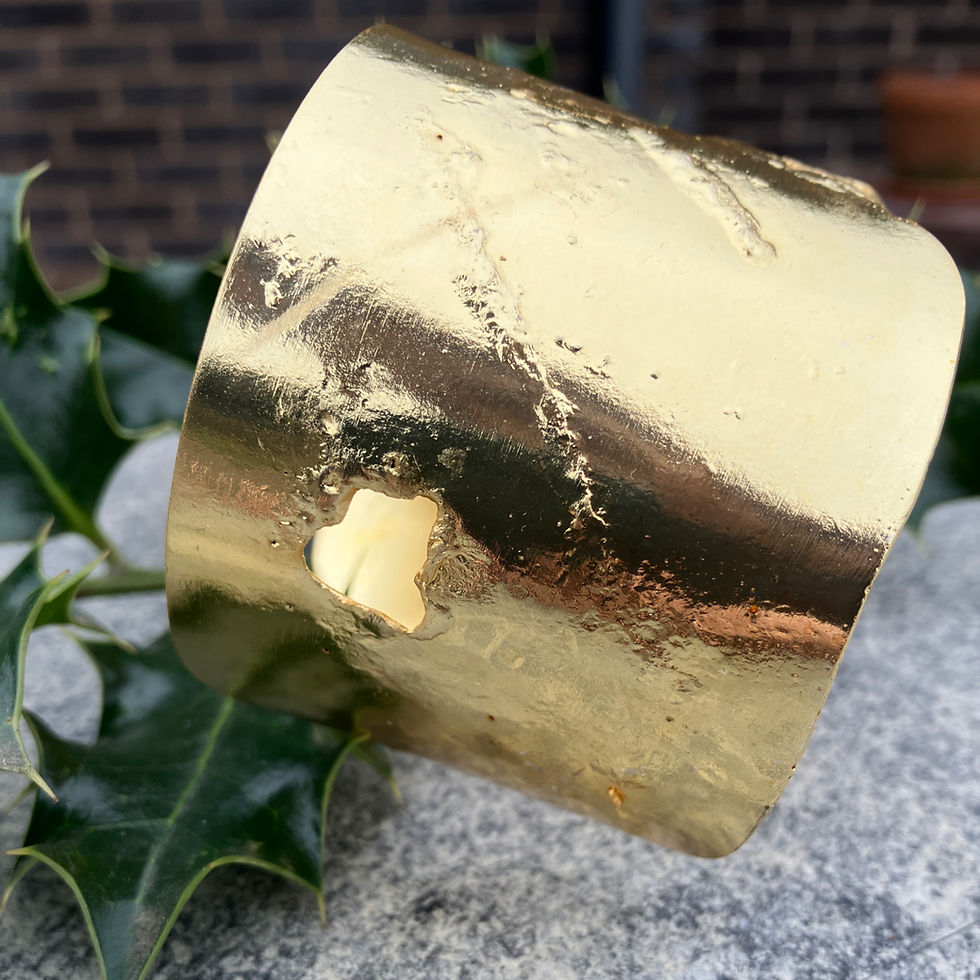 Thumbnail: Gold Rustic Cuff