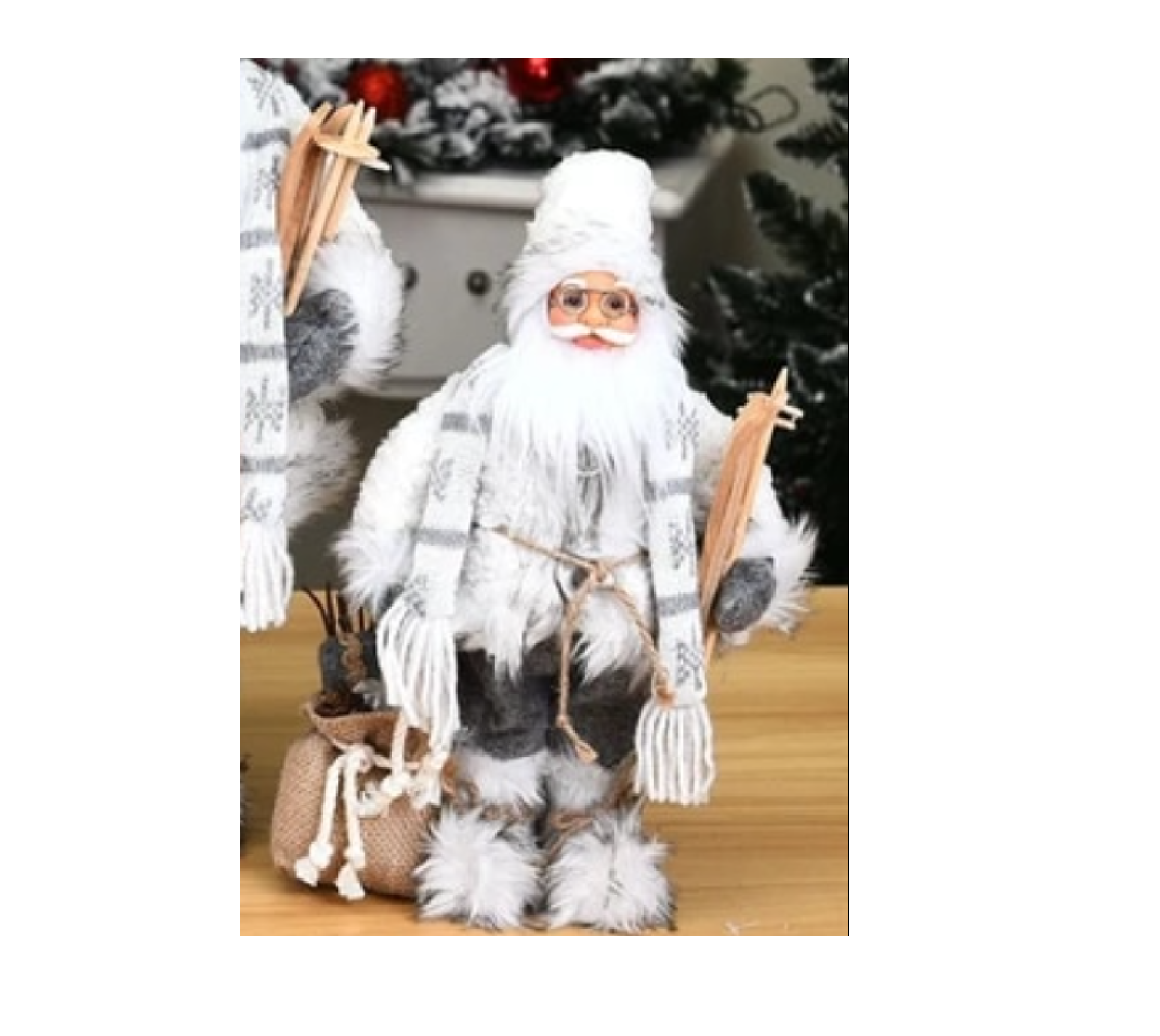 Santa Claus blanco 30 cms