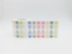 Roll of IV tubing labels / stickers