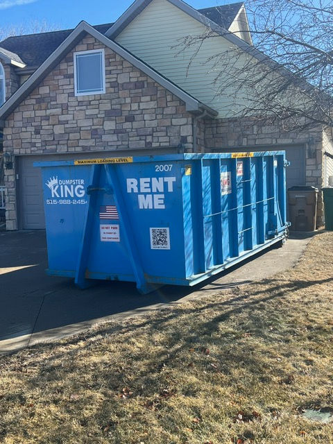 Dumpster-rental-residentail-house