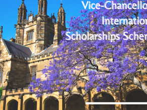 Apply: Vice-Chancellor's International Scholarships Scheme at the University of Sydney