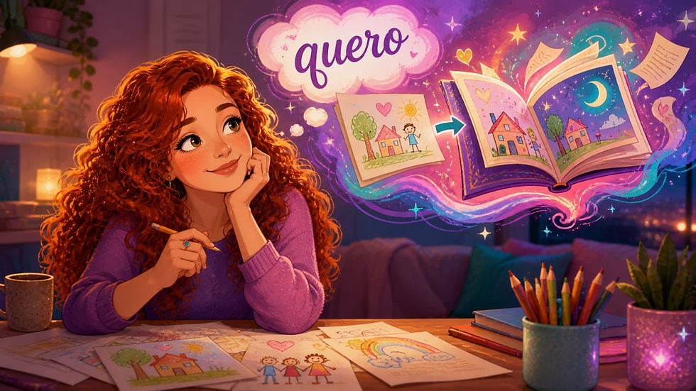 Quer Transformar Desenho Infantil em Livro