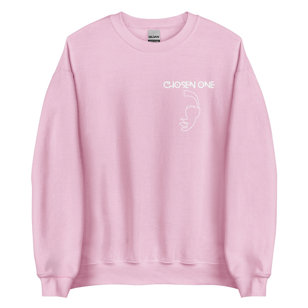 Miniature : Chosen one white Unisex Sweatshirt