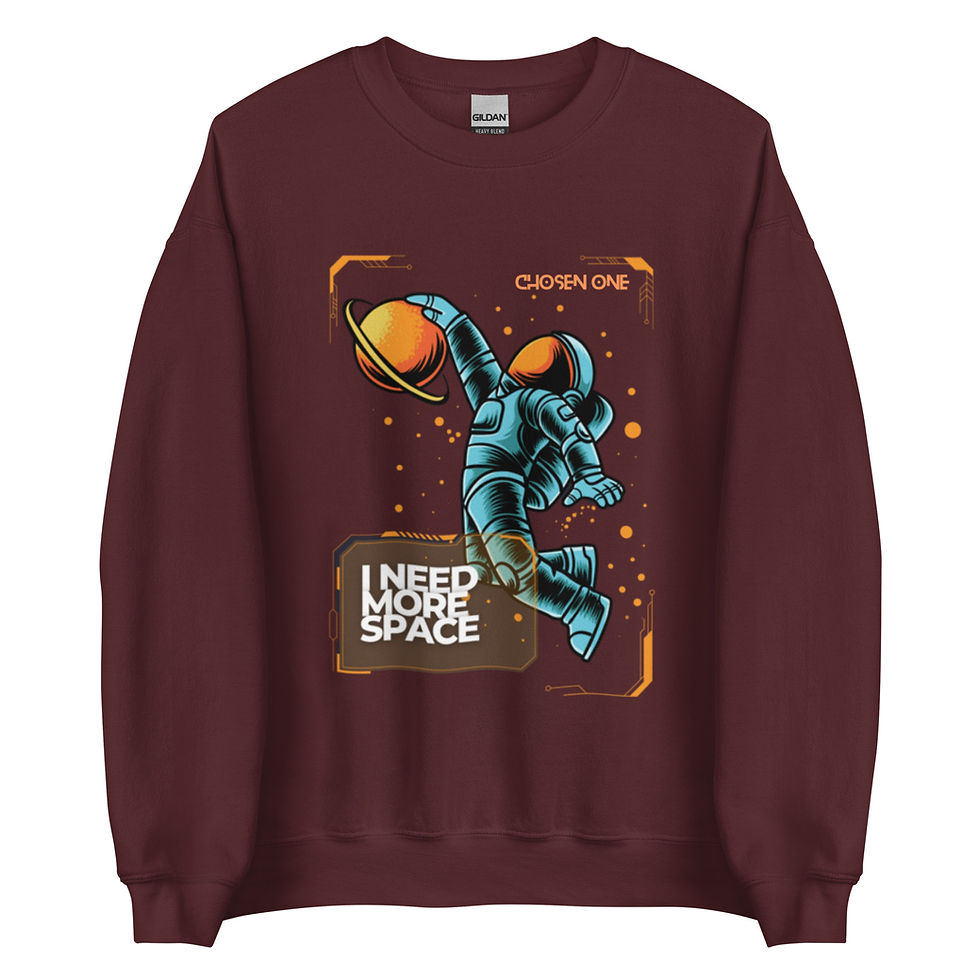 Thumbnail: Space Chosen one Unisex Sweatshirt 