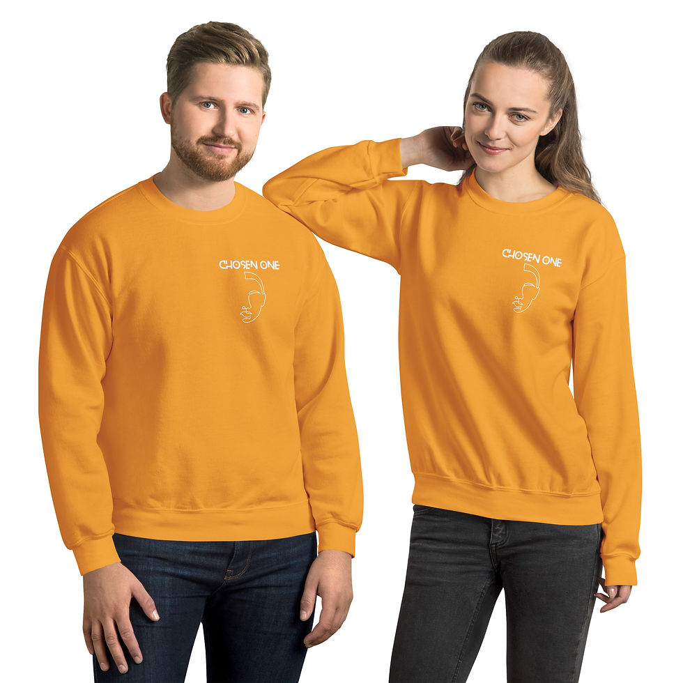 Miniature : Chosen one white Unisex Sweatshirt