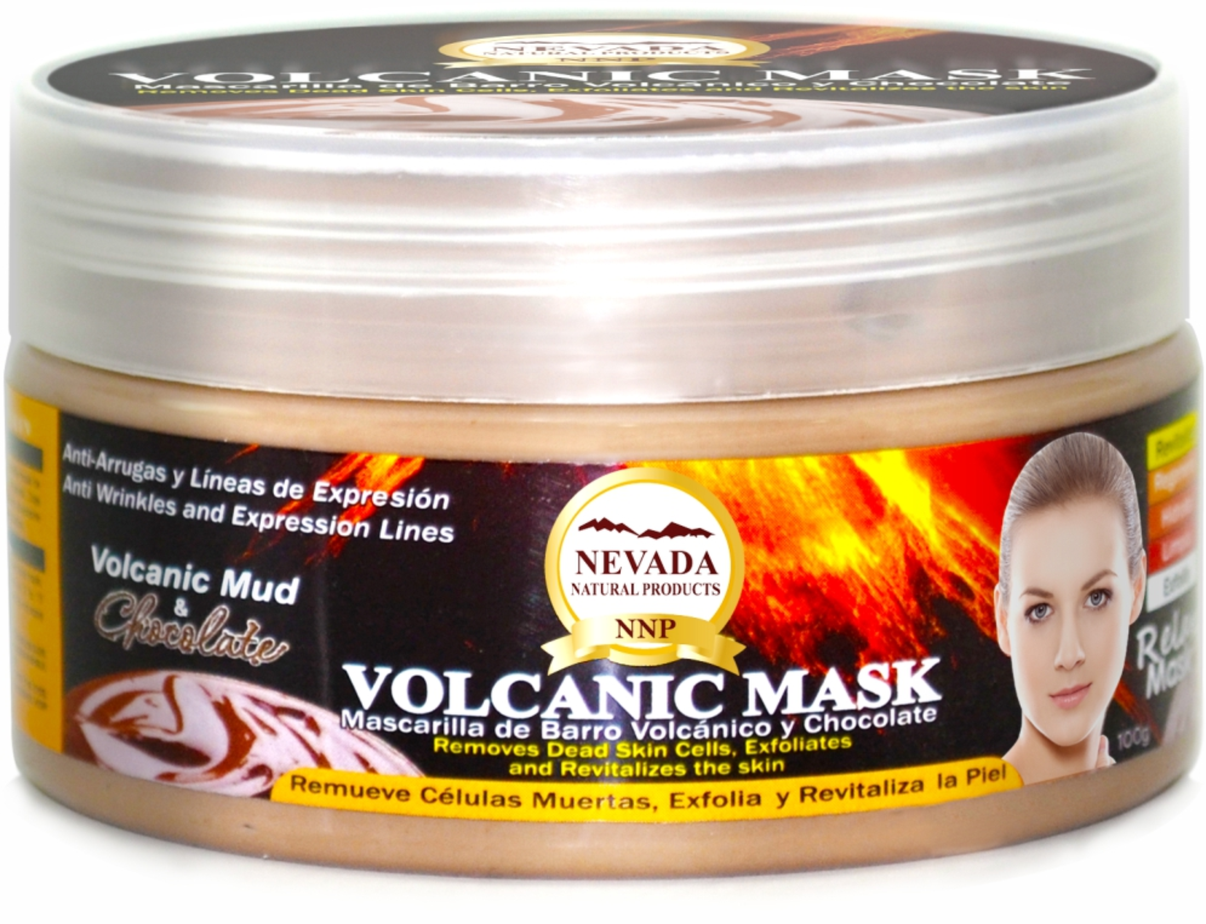 MASK VOLCANICA  ( BARRO VOLCANICO)NEVADA X 100G