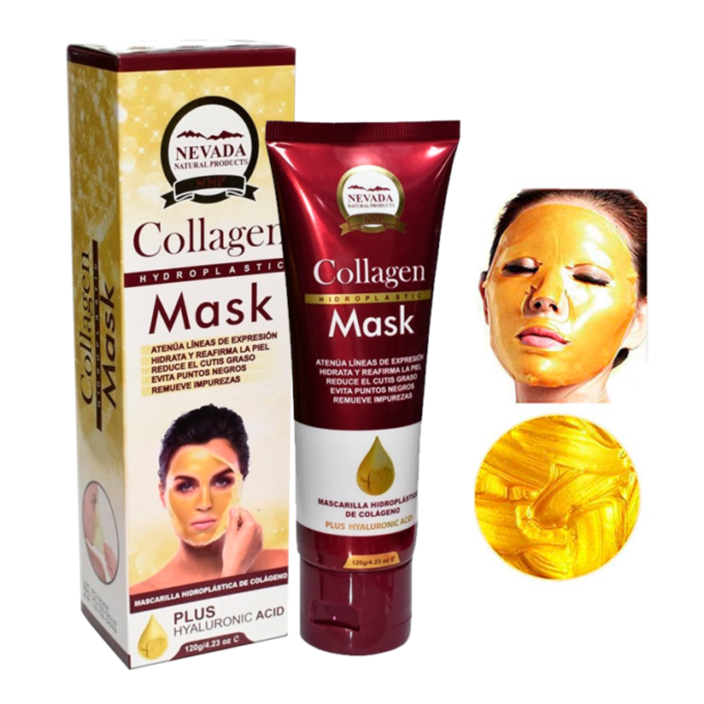 MASCARILLA DE COLAGENO HIDROPLASTICA NEVADA X 120  GR