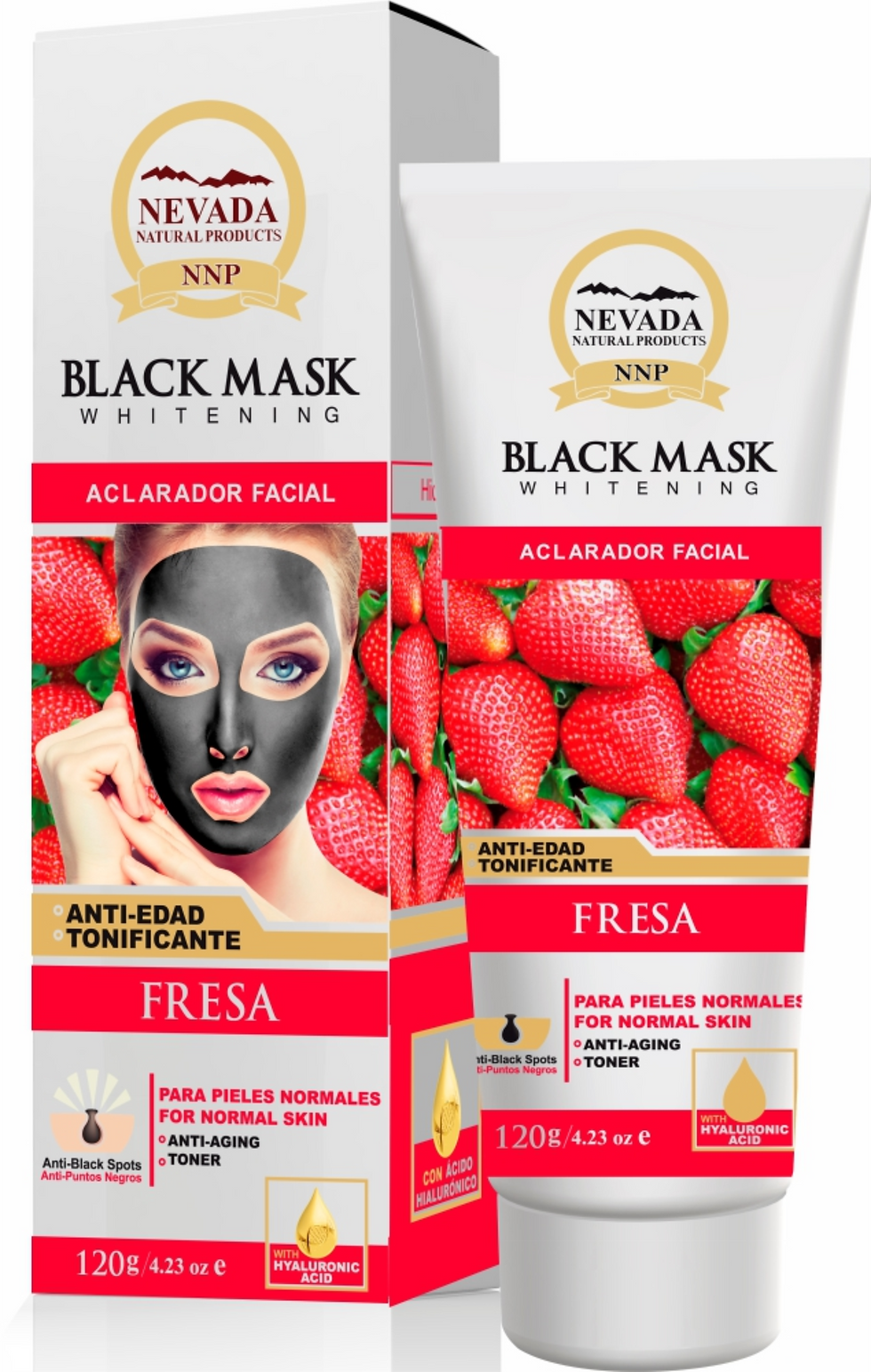 Miniatura: MASCARILLA FACIAL BLACK MASK SURTIDA NEVADA X 120 Y 100G GR