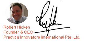 Signed by founder and CEO