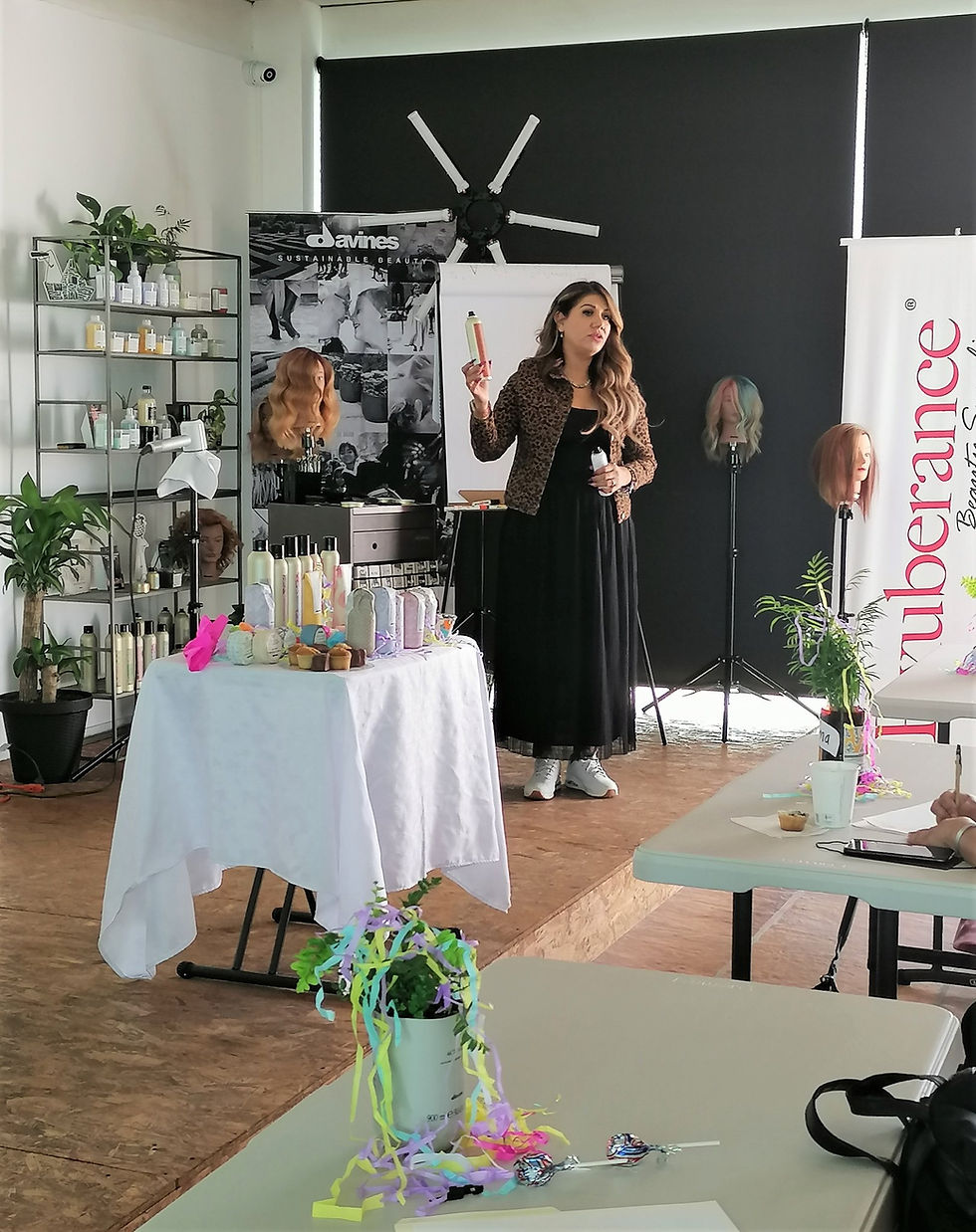 TALLER PEINADO CON ELIDA MONTIEL