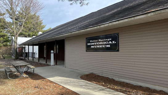 Cedar Springs Museum Earns Statewide Recognition
