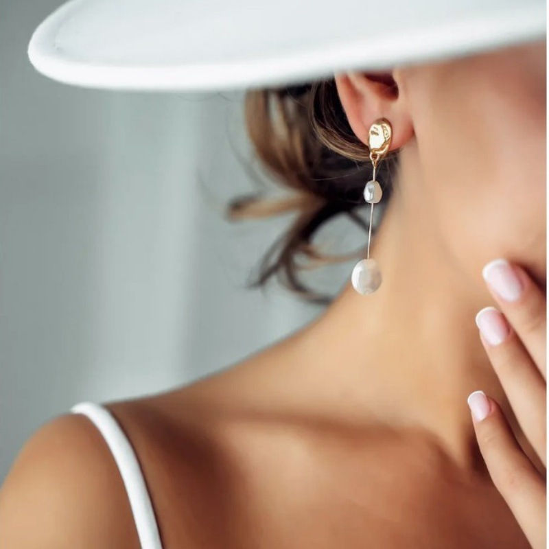 Boucles d'Oreilles Asymétriques