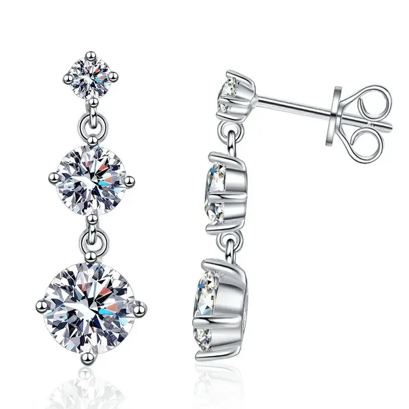 Boucles d'Oreilles Solitaires