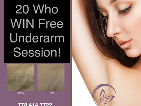 Free Consultation and Underarm Session!